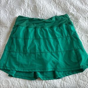 Green Athletic Skort